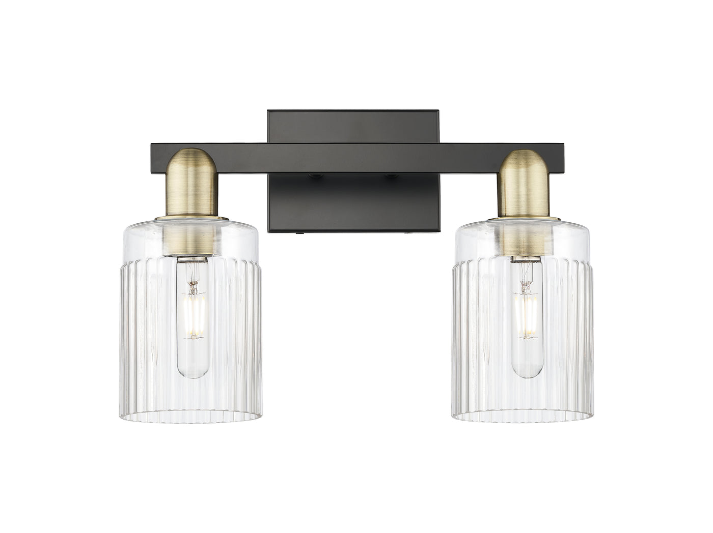 Arcadia Bath Vanity Light Cast Brass Finish