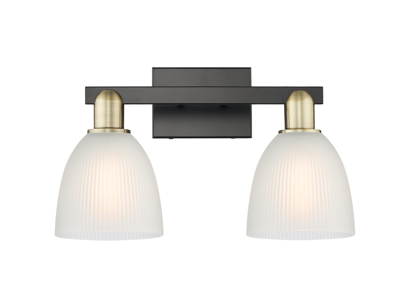 Arcadia Bath Vanity Light Cast Brass Finish