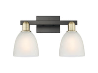Arcadia Bath Vanity Light Cast Brass Finish