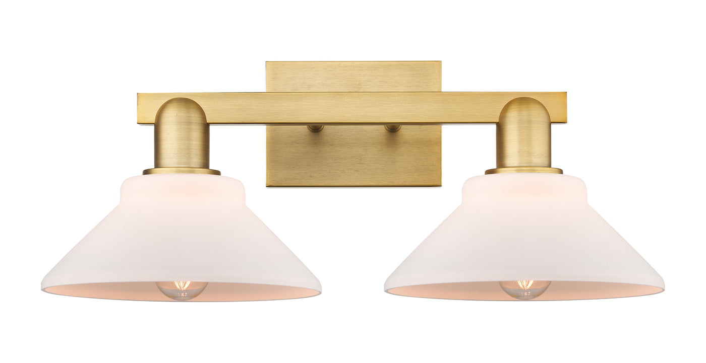 Arcadia Bath Vanity Light Cast Brass
