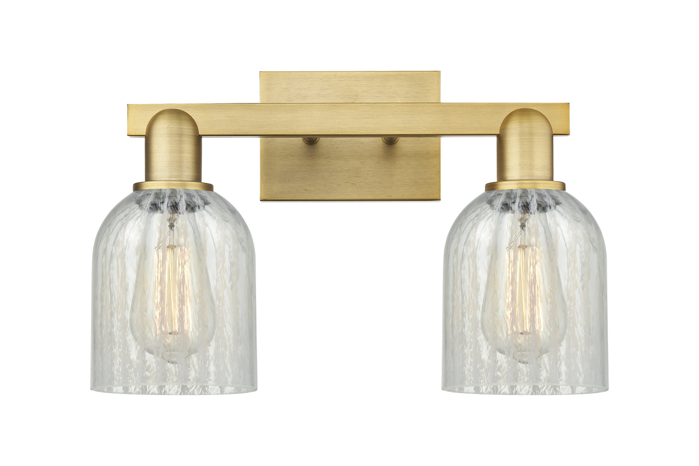 Arcadia Bath Vanity Light Cast Brass Finish