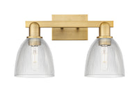 Arcadia Bath Vanity Light Cast Brass Finish