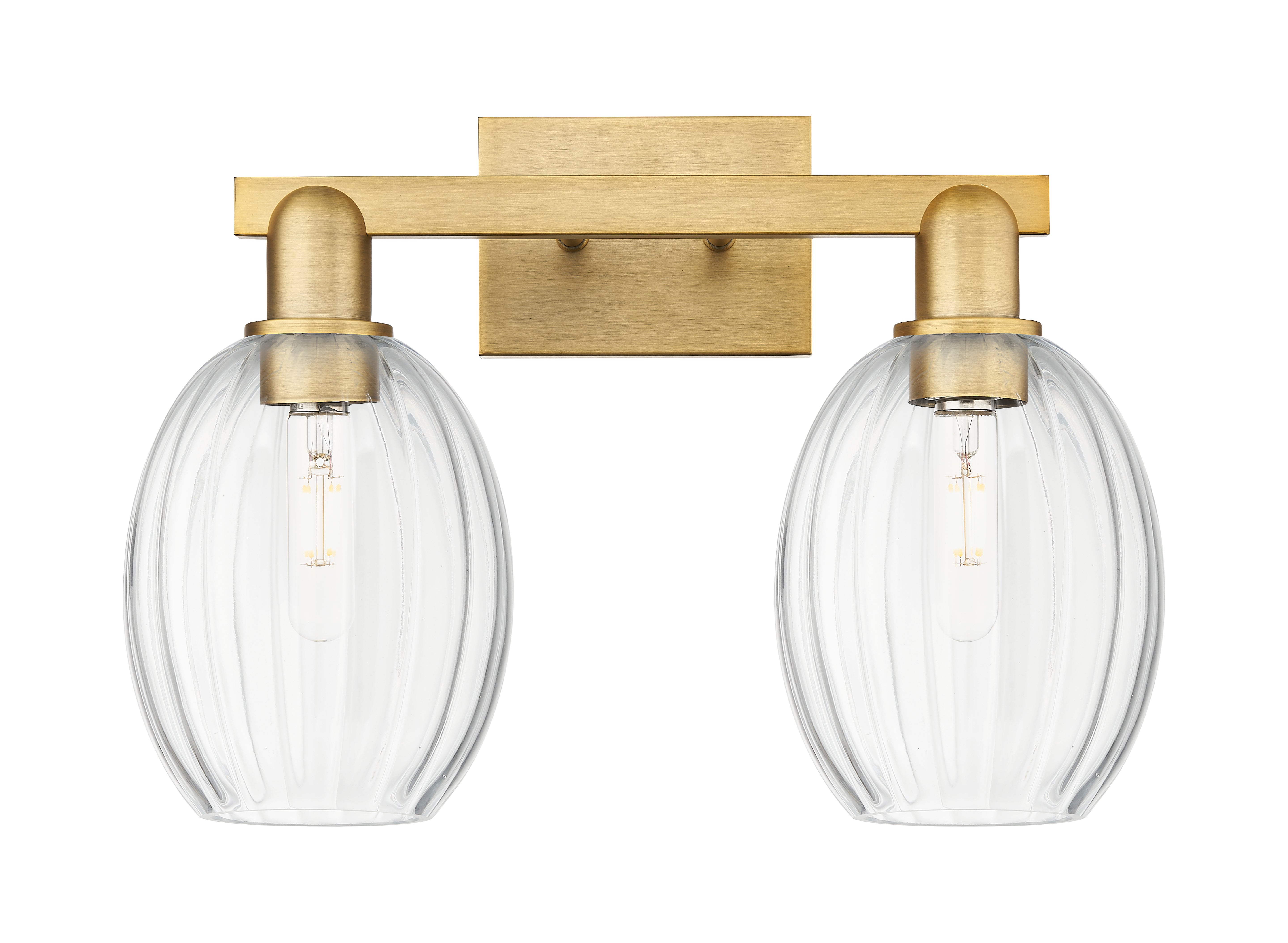 Arcadia Bath Vanity Light Cast Brass