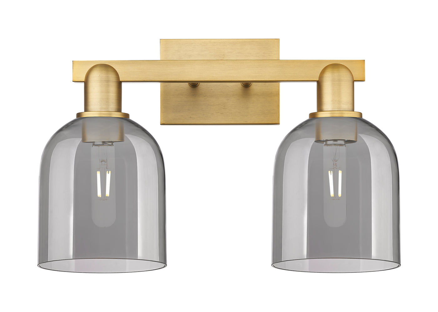 Arcadia Bath Vanity Light Cast Brass Finish