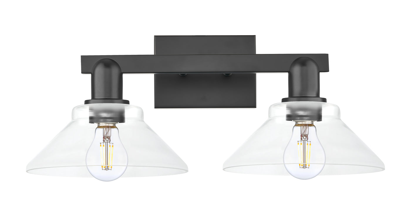 Arcadia Bath Vanity Light Cast Brass