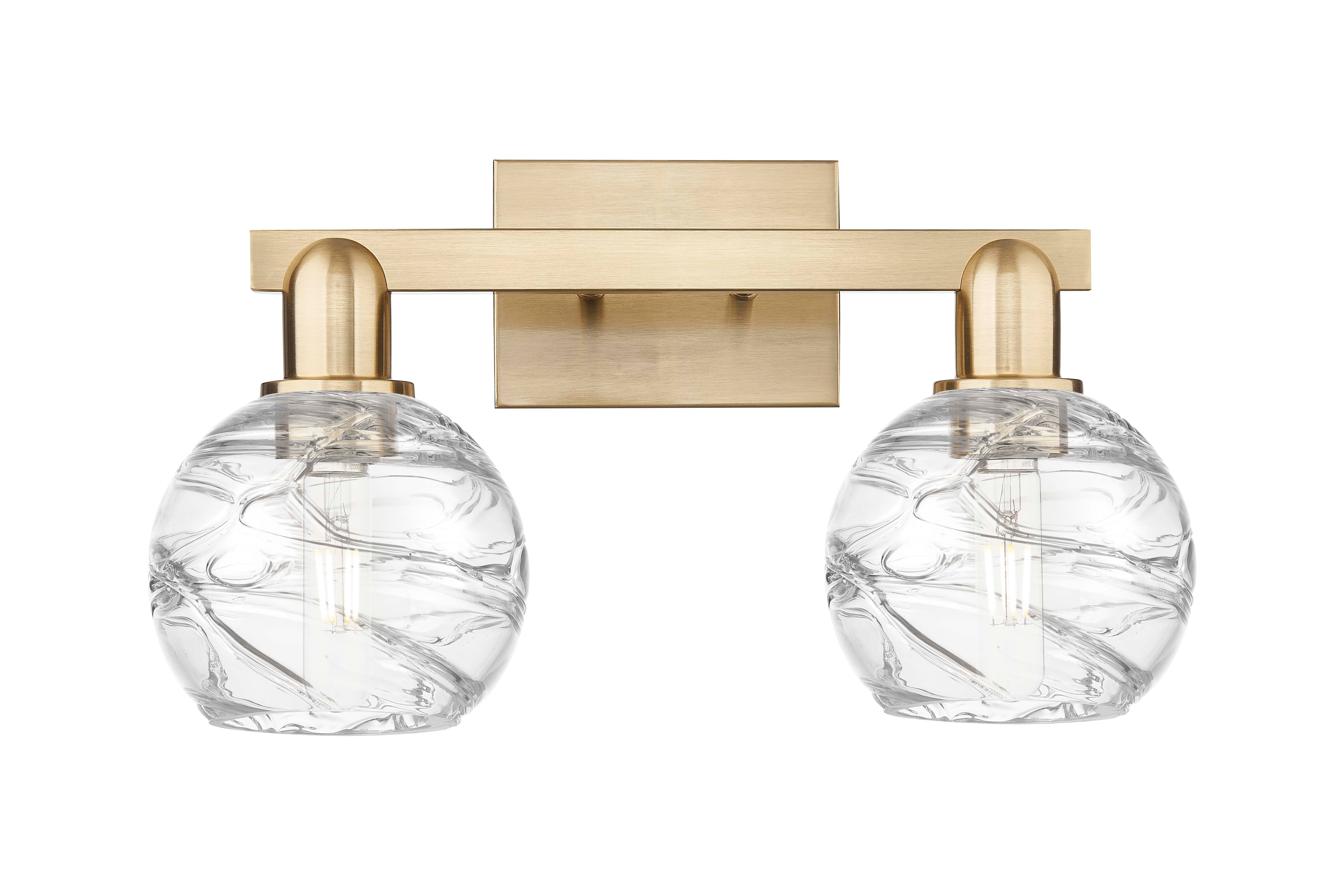 Arcadia Bath Vanity Light Cast Brass Steel