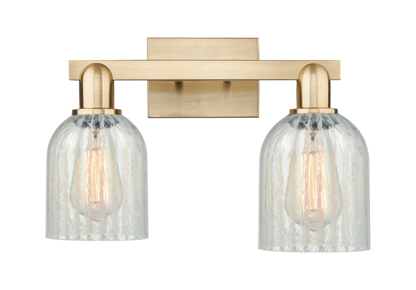 Arcadia Bath Vanity Light Cast Brass Finish