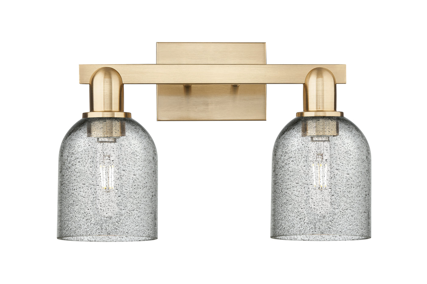 Arcadia Bath Vanity Light Cast Brass Finish