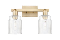 Arcadia Bath Vanity Light Cast Brass Finish