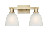 Arcadia Bath Vanity Light Cast Brass Finish
