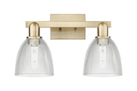 Arcadia Bath Vanity Light Cast Brass Finish