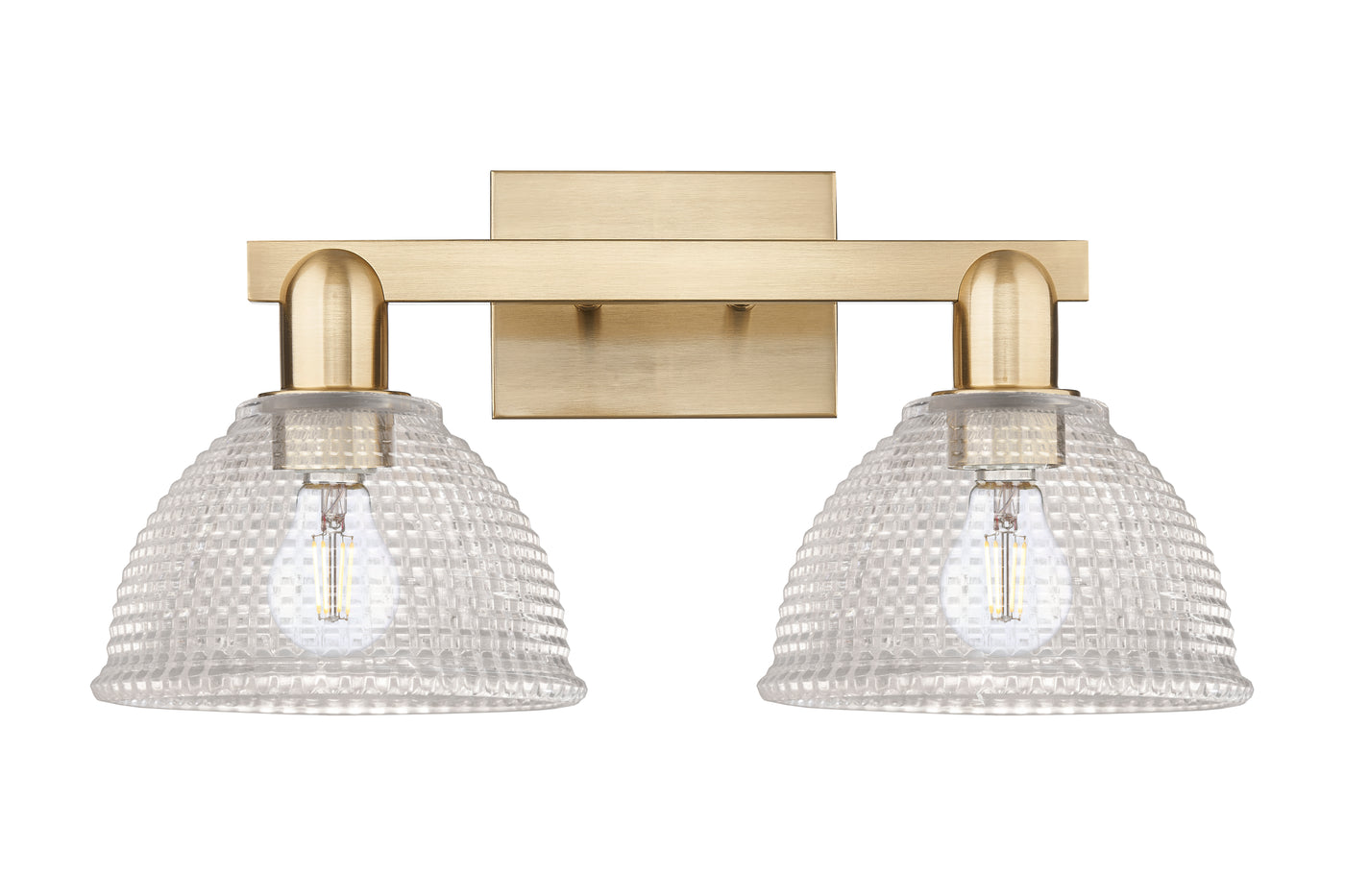 Arcadia Bath Vanity Light Cast Brass