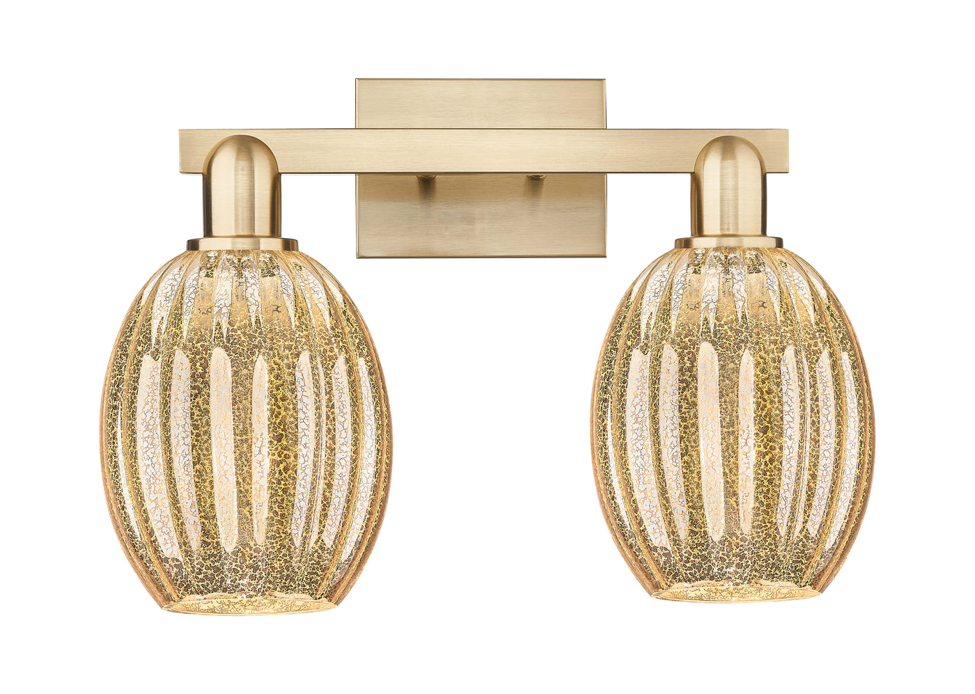 Arcadia Bath Vanity Light Cast Brass
