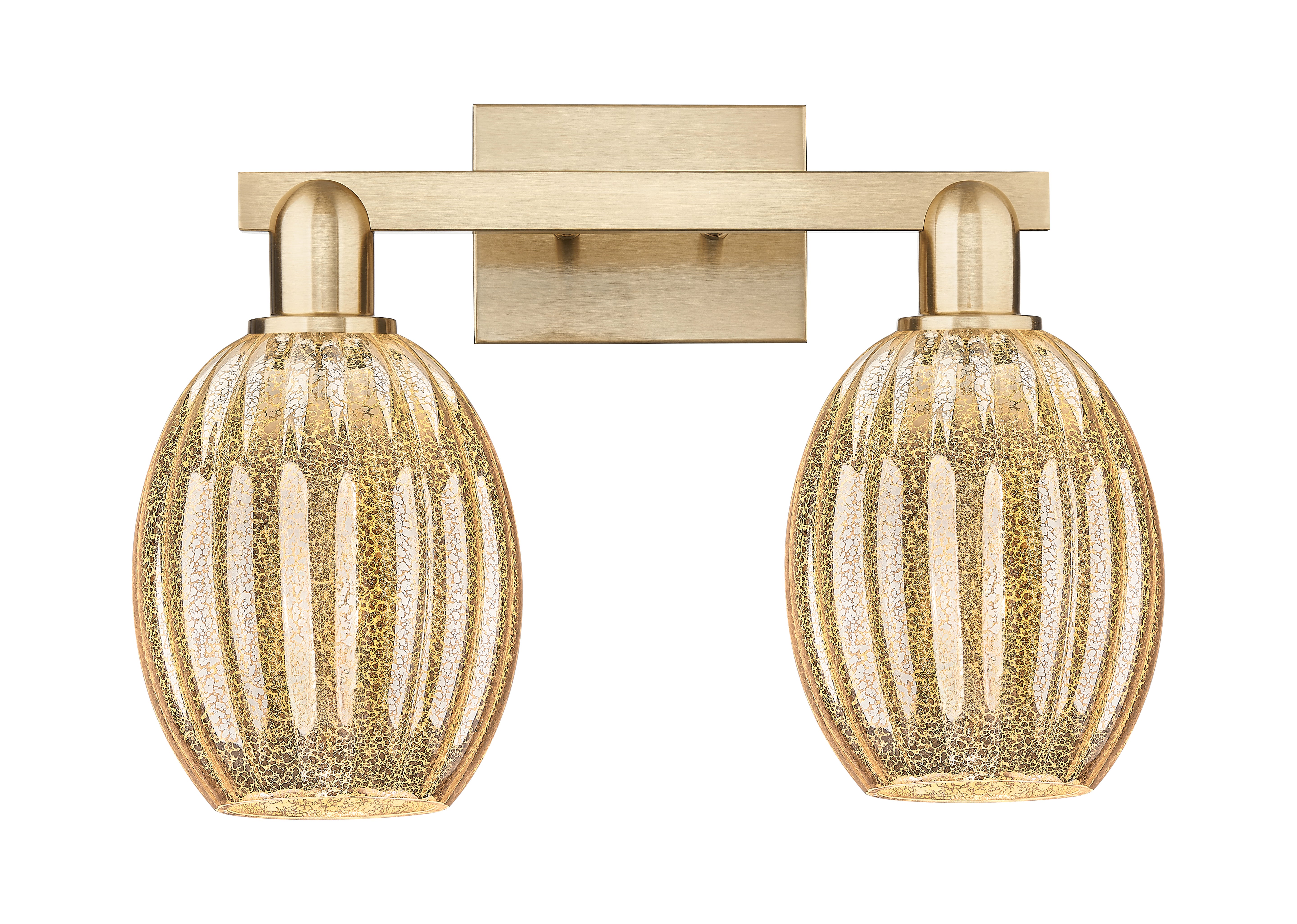 Arcadia Bath Vanity Light Cast Brass