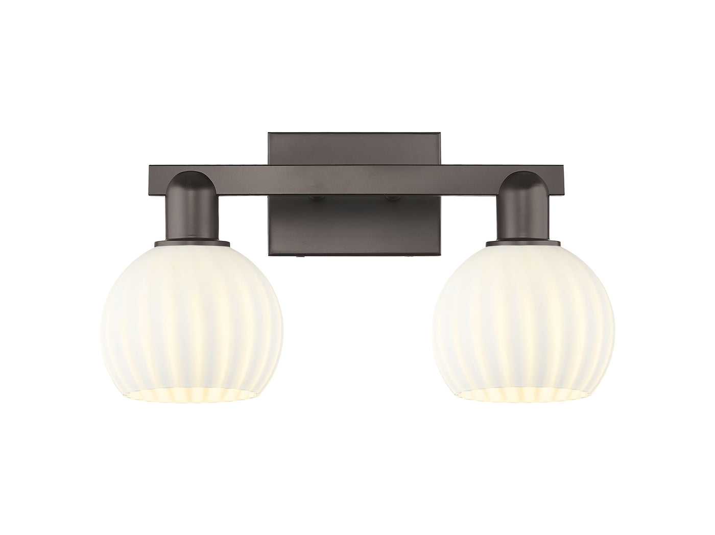 Arcadia Bath Vanity Light Steel Brass 19 Inch