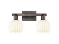 Arcadia Bath Vanity Light Steel Brass 19 Inch