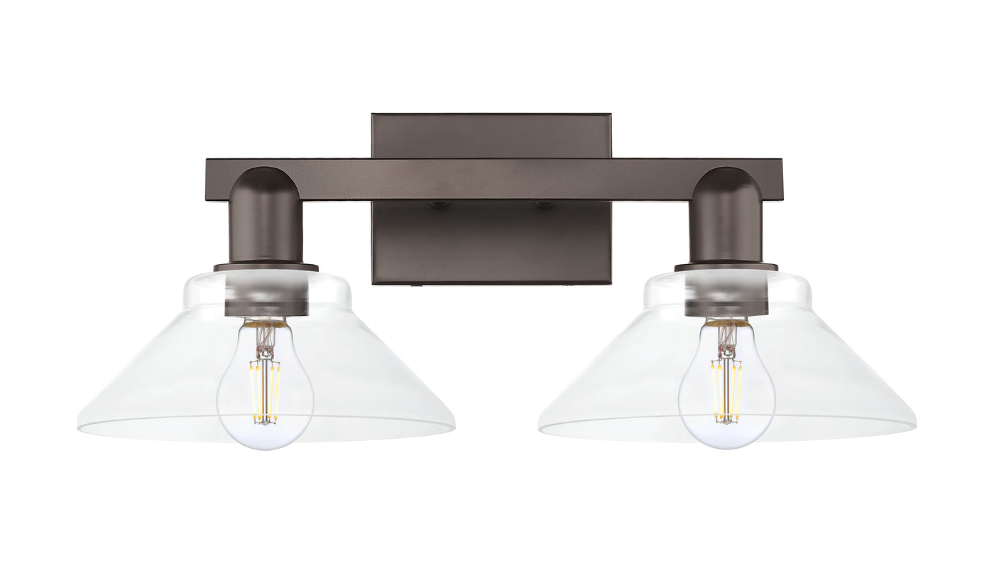 Arcadia Bath Vanity Light Cast Brass