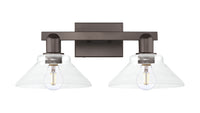 Arcadia Bath Vanity Light Cast Brass