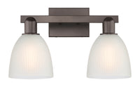 Arcadia Bath Vanity Light Cast Brass Finish