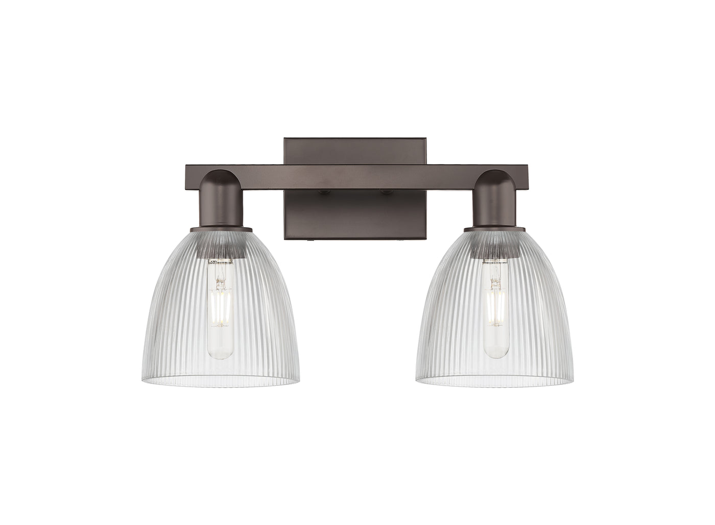 Arcadia Bath Vanity Light Cast Brass Finish