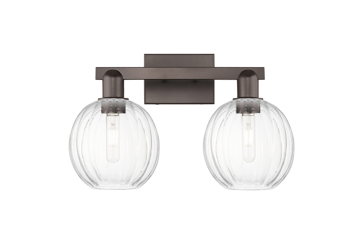 Arcadia Bath Vanity Light Cast Brass Steel