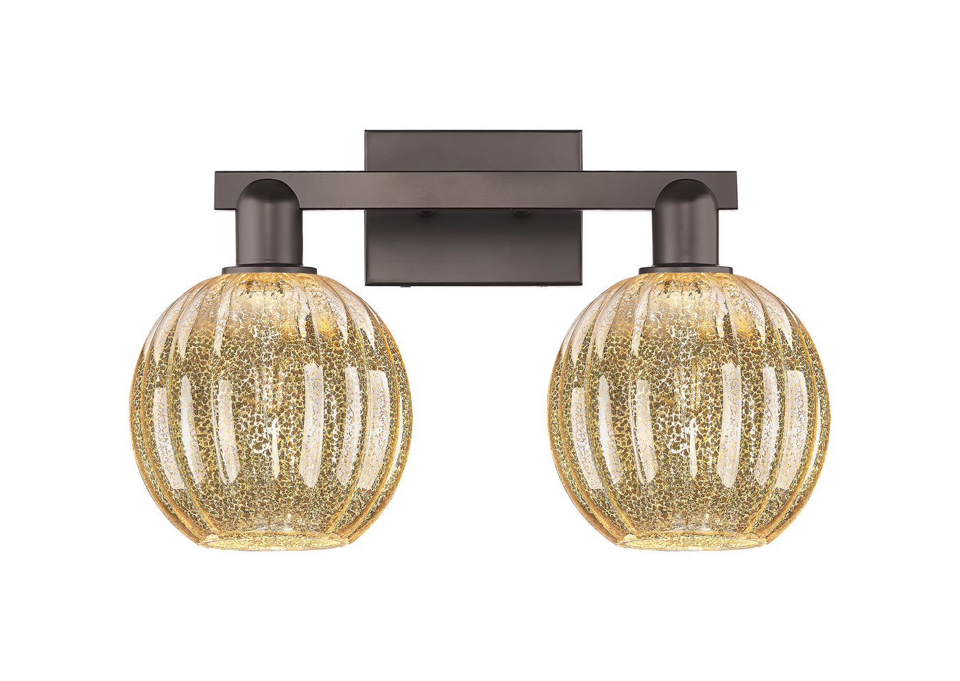 Arcadia Bath Vanity Light Cast Brass Steel