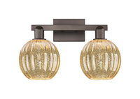 Arcadia Bath Vanity Light Cast Brass Steel