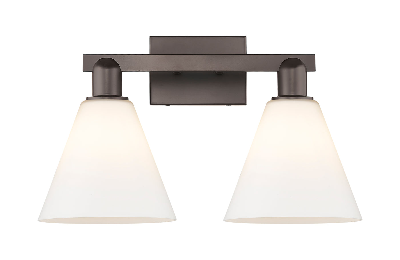 Arcadia Bath Vanity Light Cast Brass Finish