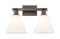 Arcadia Bath Vanity Light Cast Brass Finish