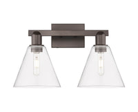 Arcadia Bath Vanity Light Cast Brass Finish