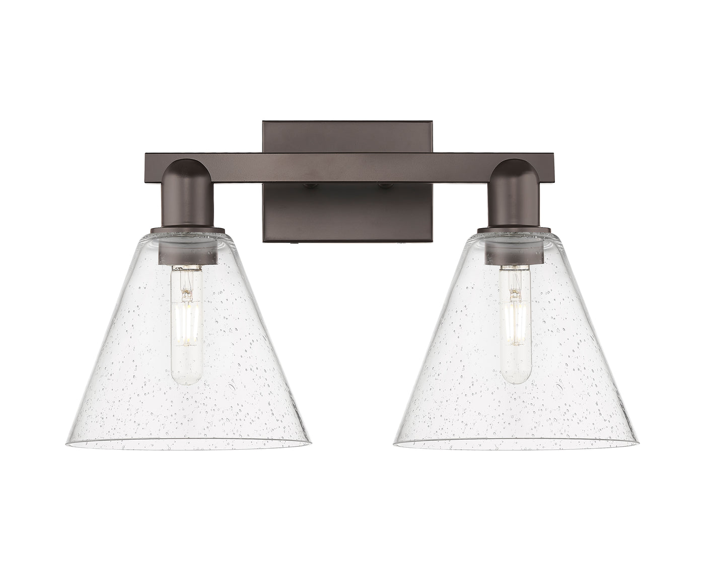 Arcadia Bath Vanity Light Cast Brass Finish