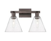 Arcadia Bath Vanity Light Cast Brass Finish