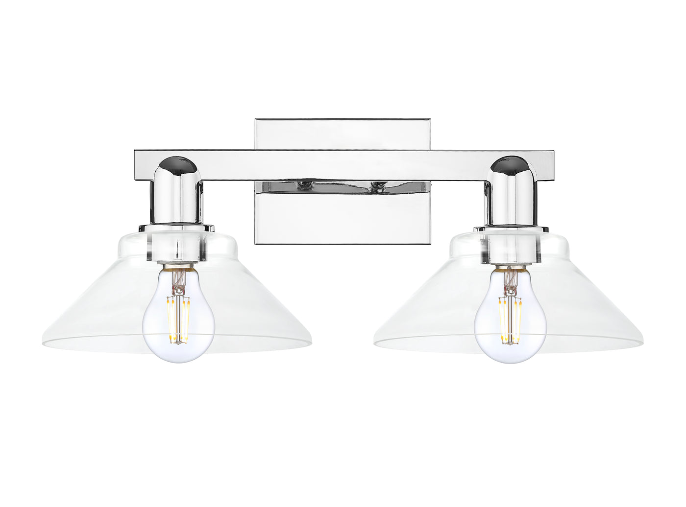 Arcadia Bath Vanity Light Cast Brass
