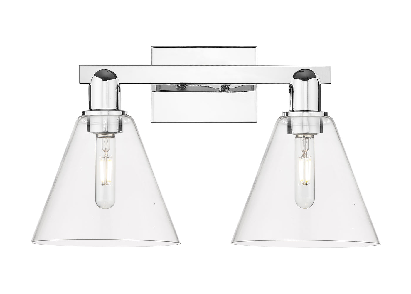 Arcadia Bath Vanity Light Cast Brass Finish