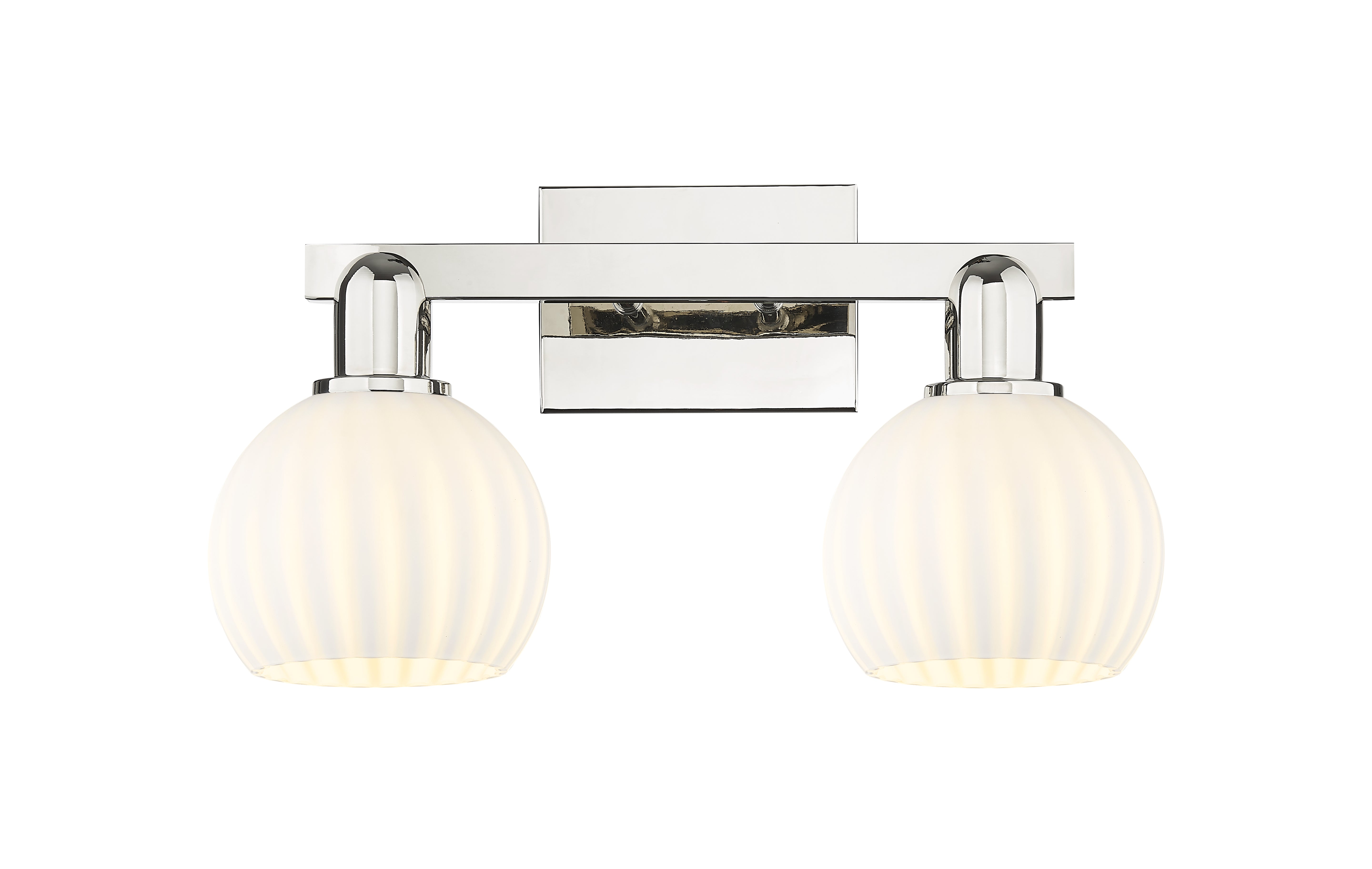 Arcadia Bath Vanity Light Steel Brass 19 Inch