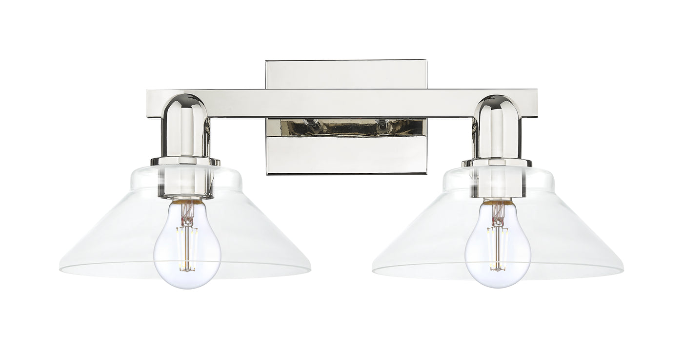 Arcadia Bath Vanity Light Cast Brass