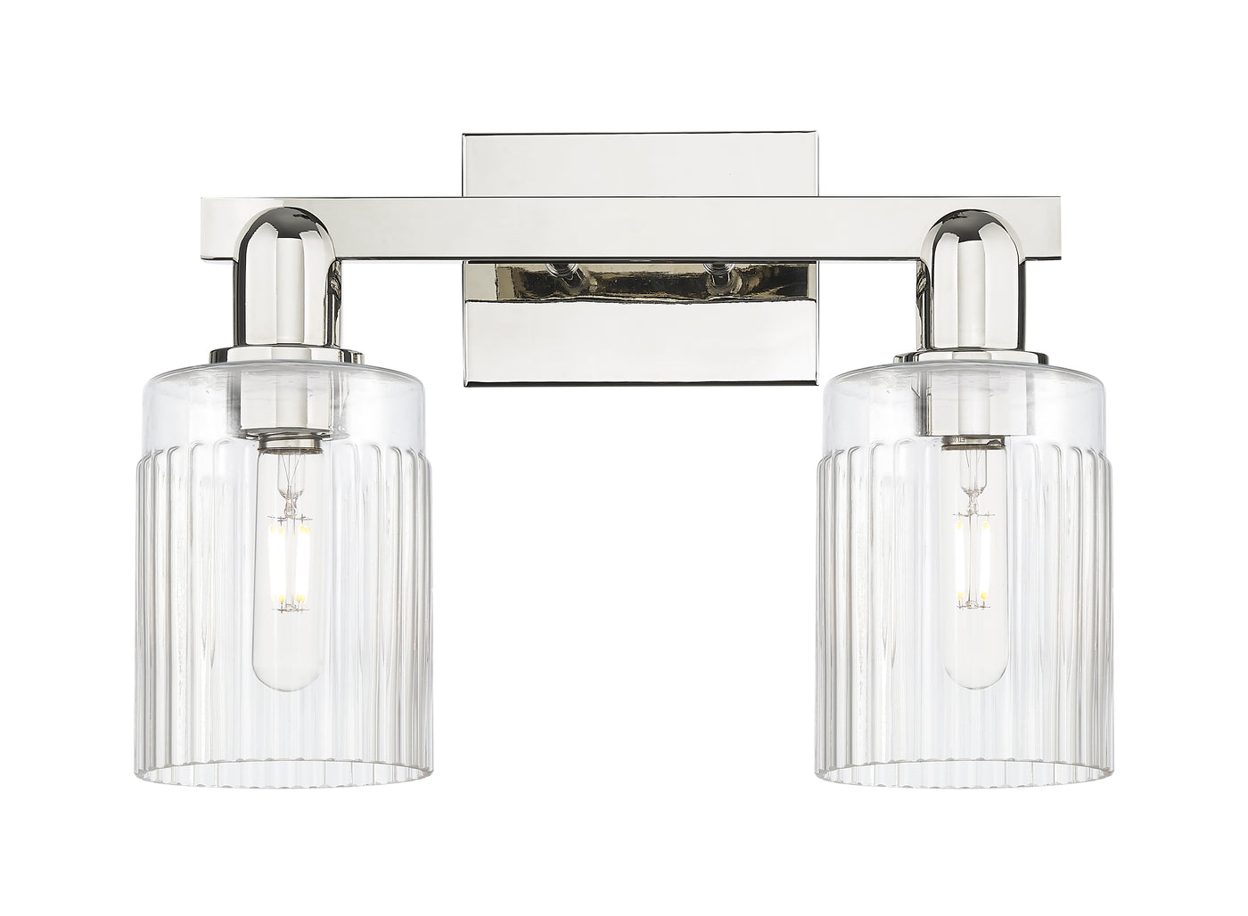 Arcadia Bath Vanity Light Cast Brass Finish