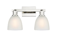 Arcadia Bath Vanity Light Cast Brass Finish