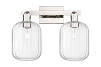 Arcadia Bath Vanity Light Cast Brass Glass