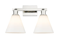Arcadia Bath Vanity Light Cast Brass Finish