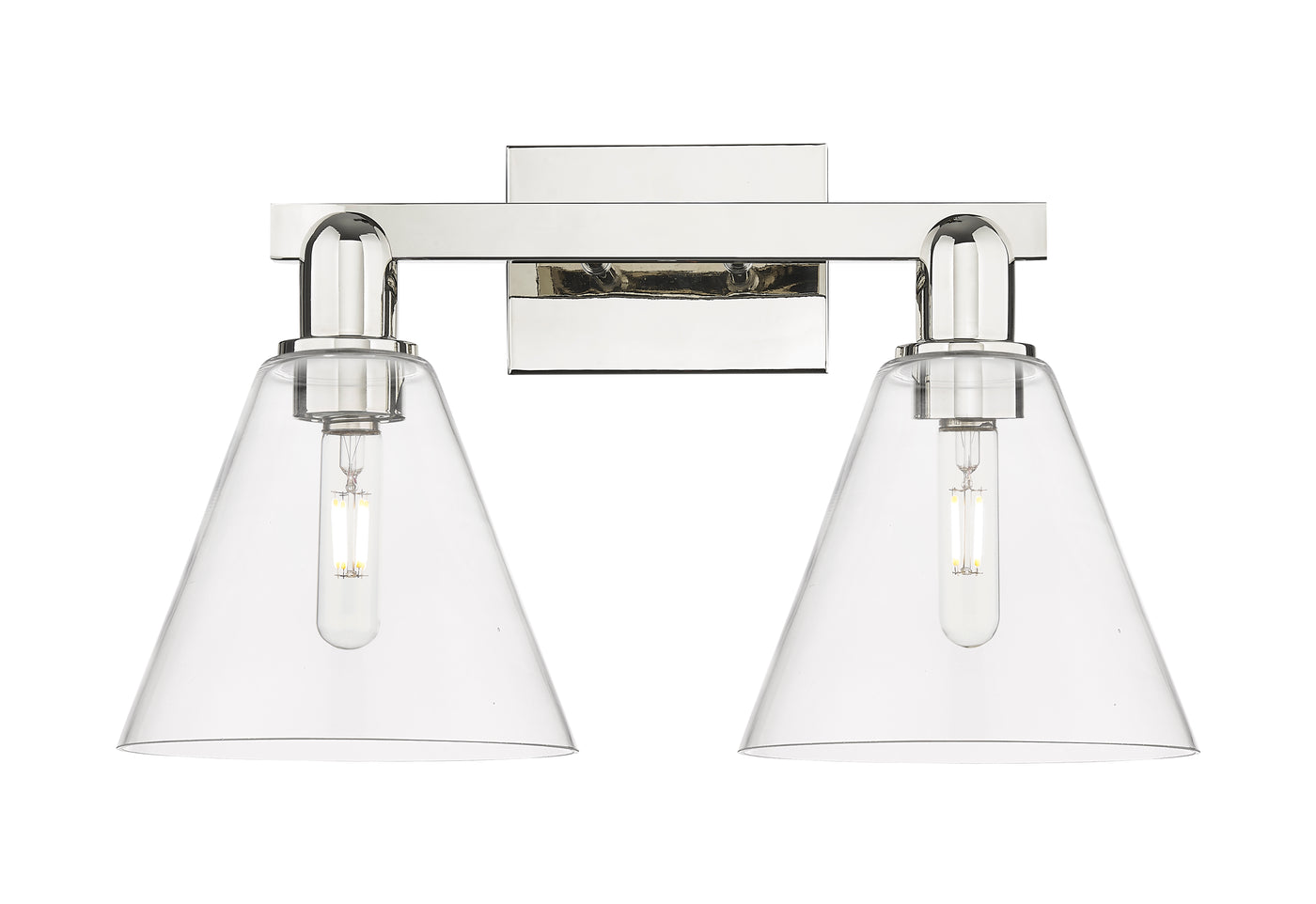 Arcadia Bath Vanity Light Cast Brass Finish