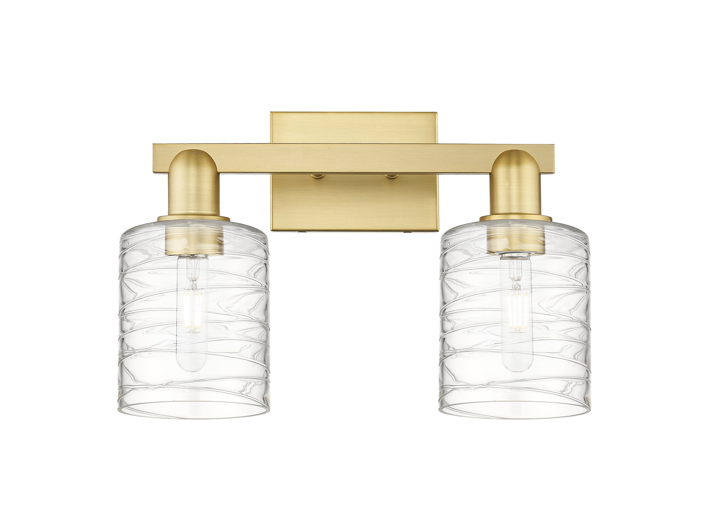 Arcadia Bath Vanity Light Cast Brass