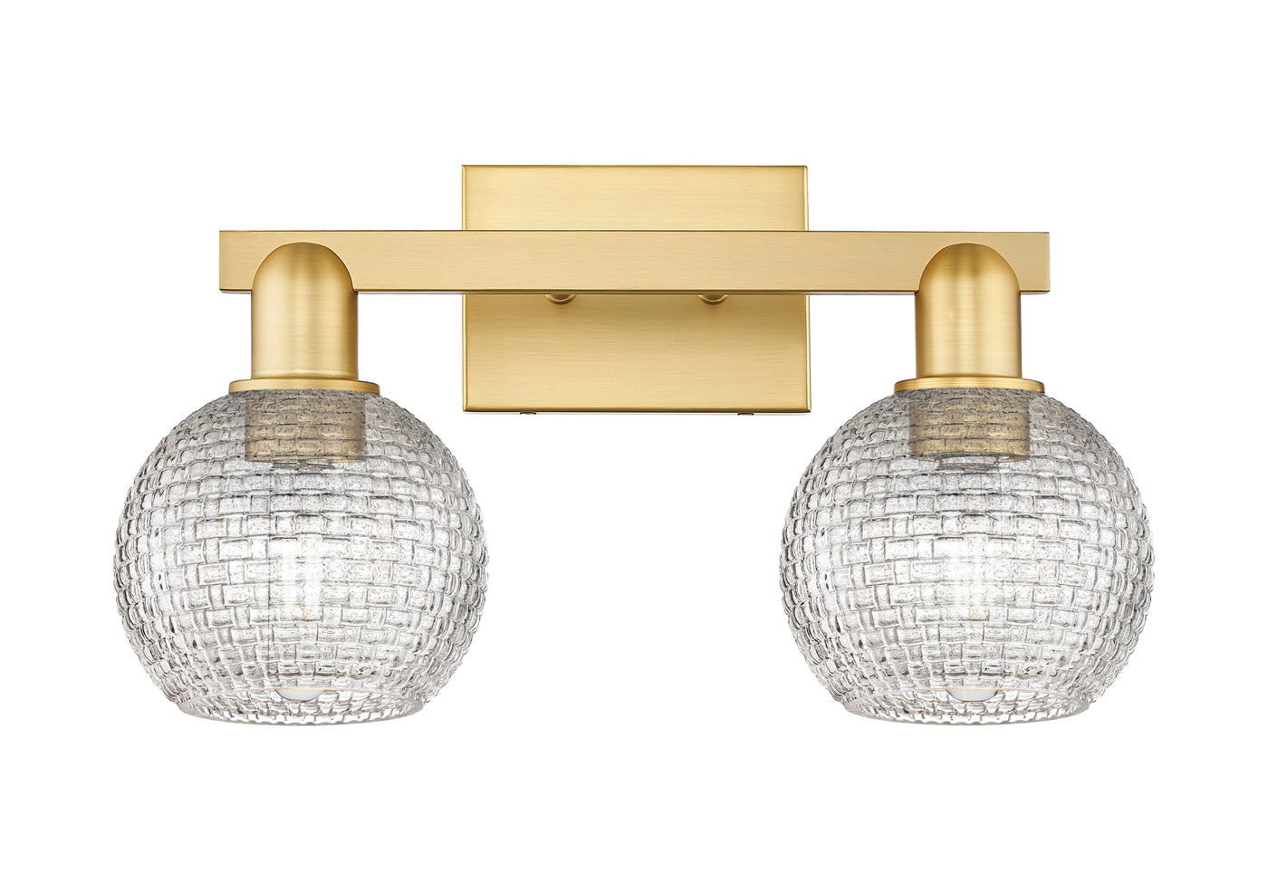 Arcadia Bath Vanity Light Cast Brass