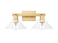 Arcadia Bath Vanity Light Cast Brass