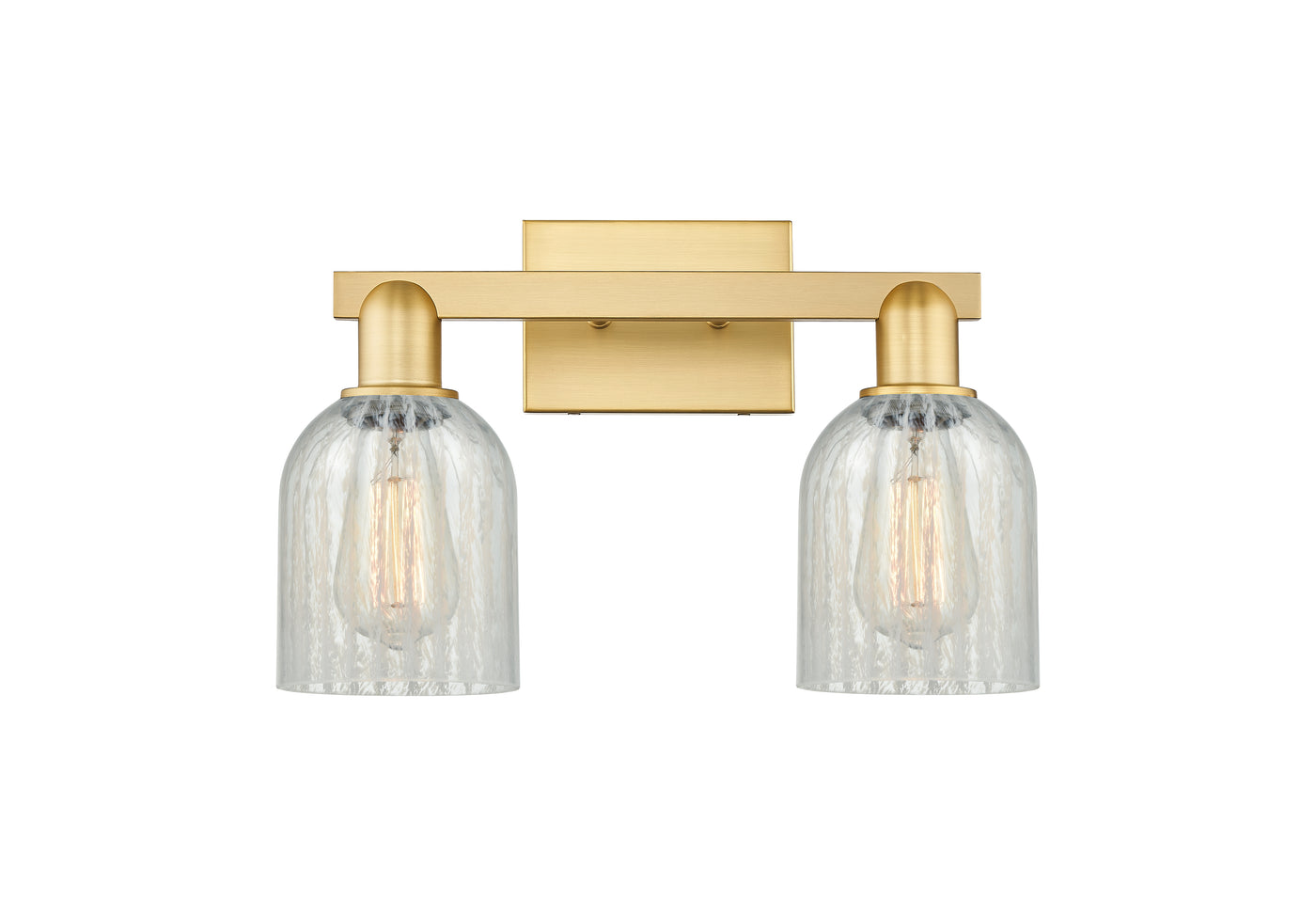 Arcadia Bath Vanity Light Cast Brass Finish