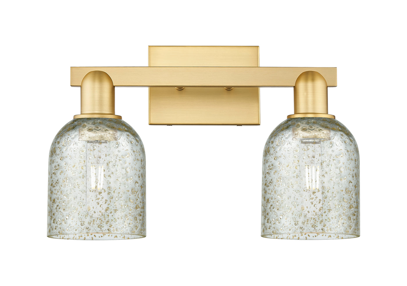 Arcadia Bath Vanity Light Cast Brass Finish