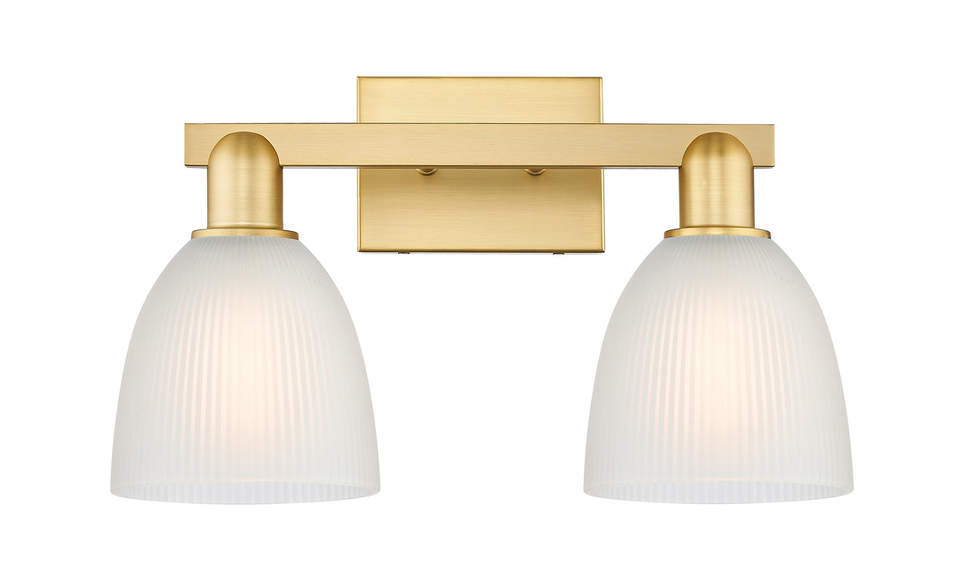 Arcadia Bath Vanity Light Cast Brass Finish