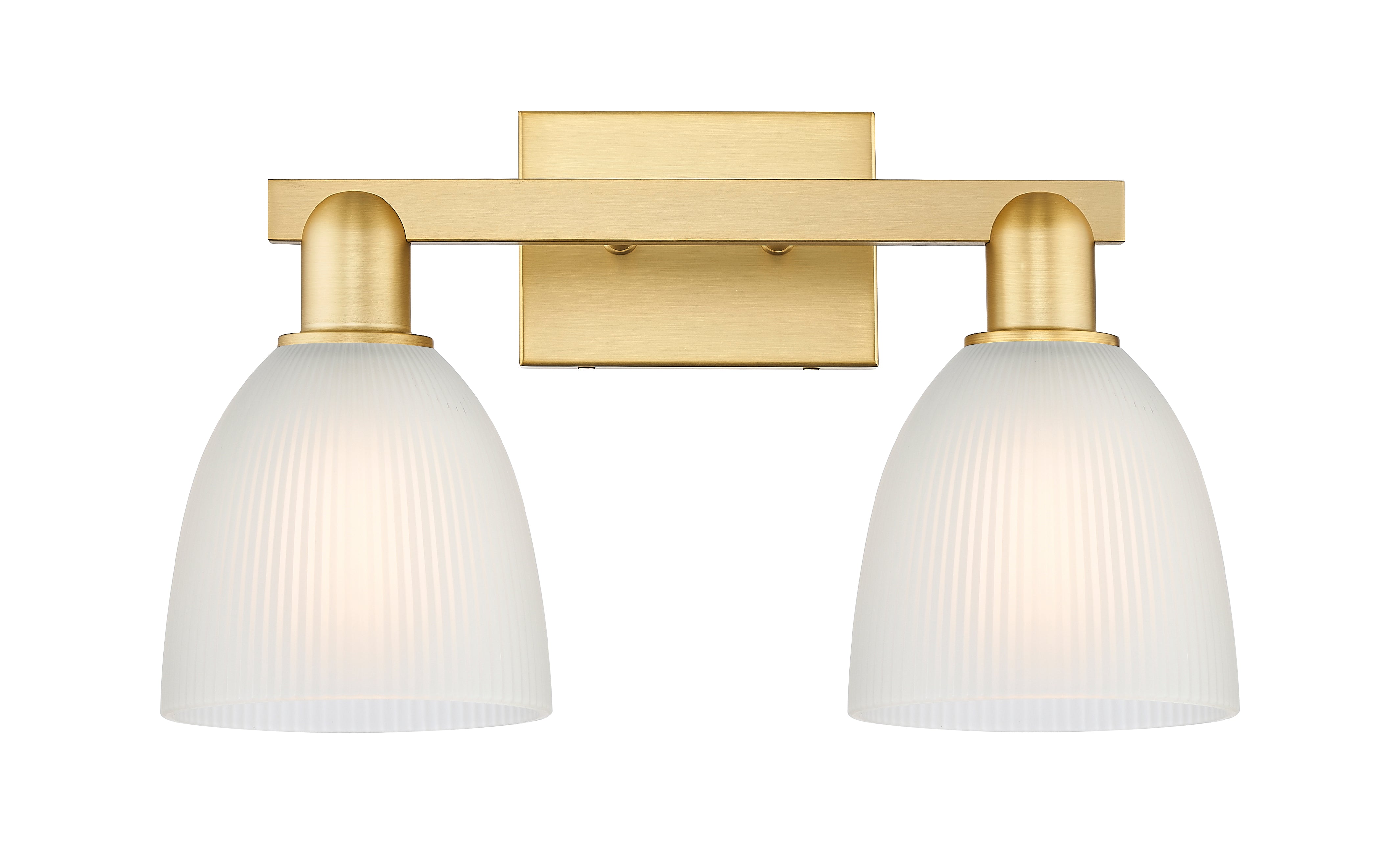 Arcadia Bath Vanity Light Cast Brass Finish