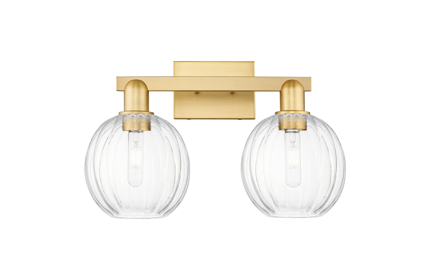 Arcadia Bath Vanity Light Cast Brass Steel