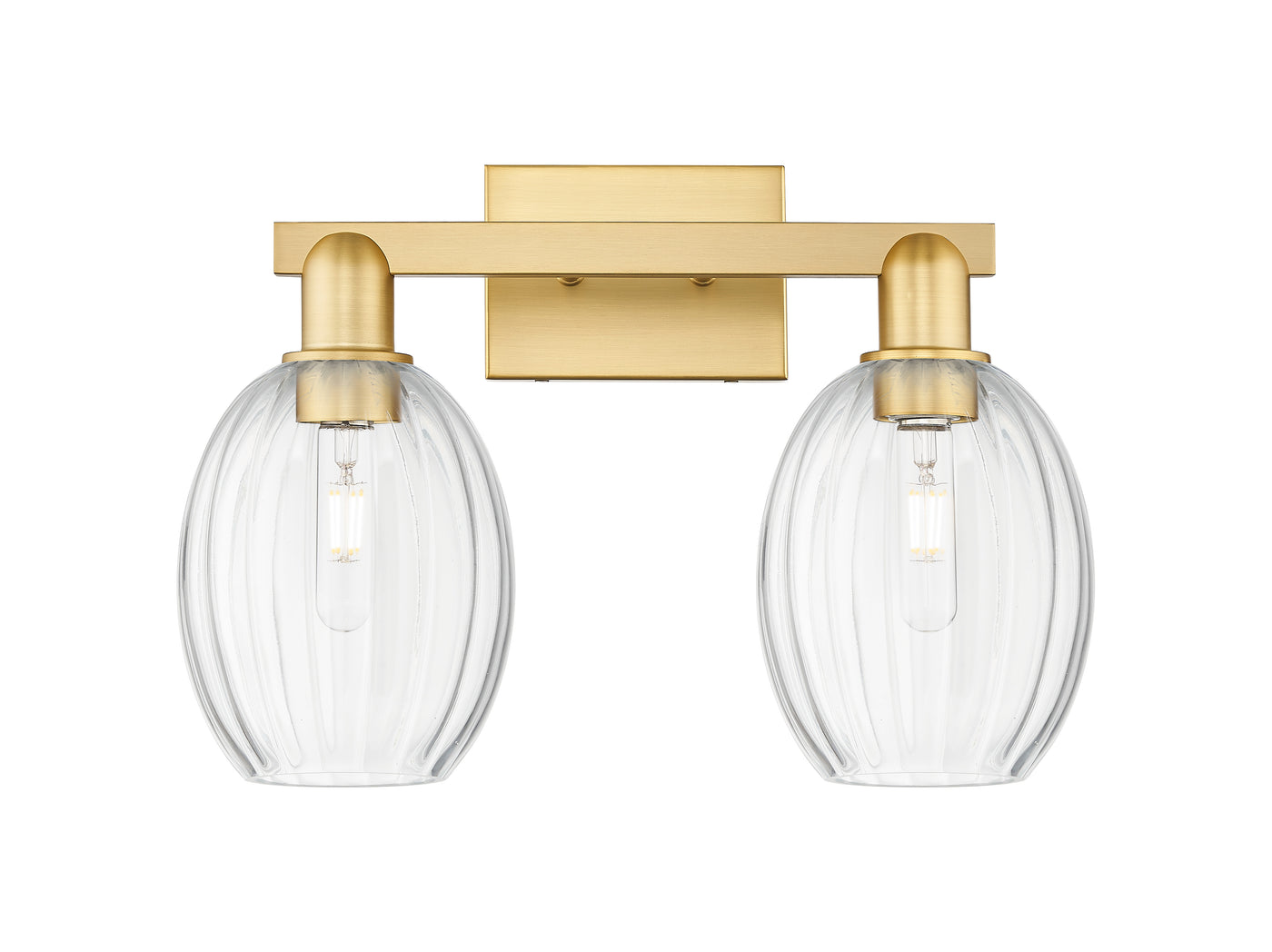 Arcadia Bath Vanity Light Cast Brass